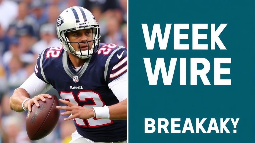 NFL第6周捡漏指南：三名被低估的外接手或成你夺冠的秘密武器