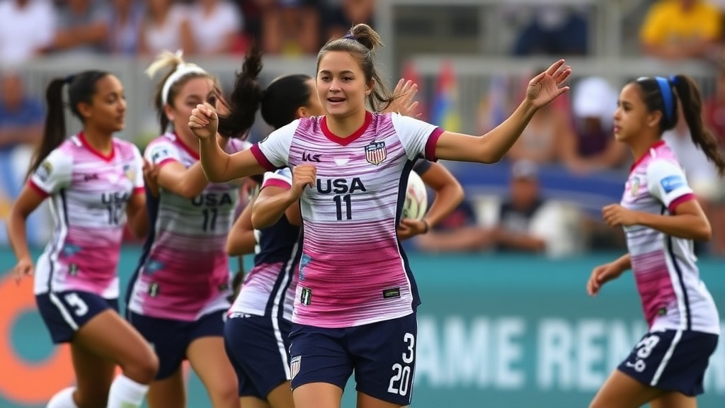 17-0！美国女足U17狂胜萨摩亚创世界杯历史最大分差 迪玛丽亚独进6球比肩哈兰德